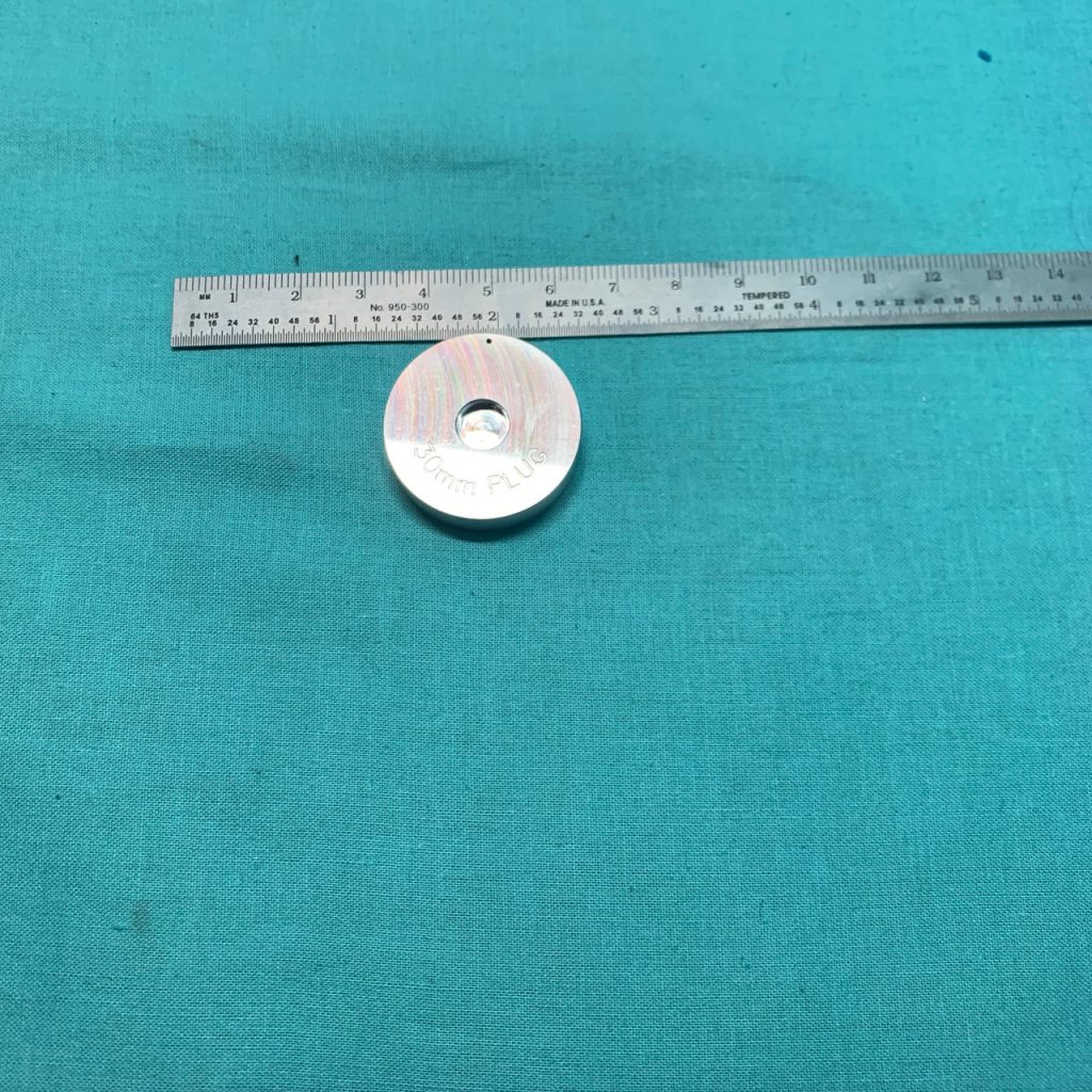 30mm PLUG Backers EES Evolve Engineeing And Software